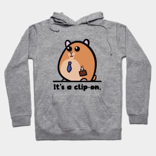 It’s a Clip-on - hamster fashion Hoodie